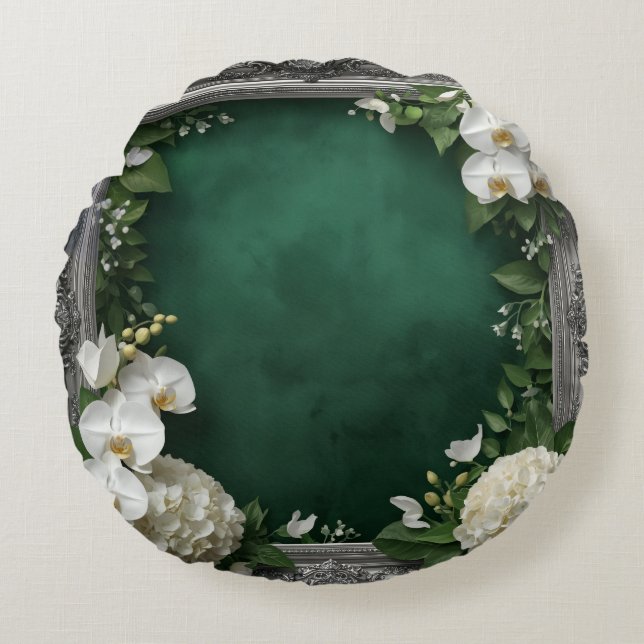 Unik Anpassningsbar 16-fack med runda fyllningar Rund Kudde (Framsidan)