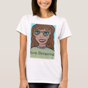Unik Anpassningsbar för tecknad Girl-diskettering T Shirt