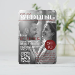 Unik Anpassningsbar Magazine QR-kod| OSA | Webbpla Kort