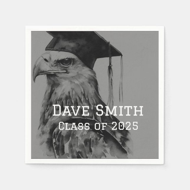 Unik Anpassningsbar Studenten Pappersservett (Framsidan)