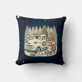 Unik årgång i julvärlden kudde