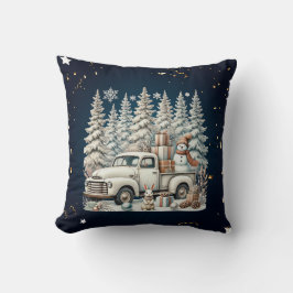 Unik årgång i julvärlden kudde