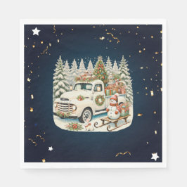 Unik årgång i julvärlden pappersservett