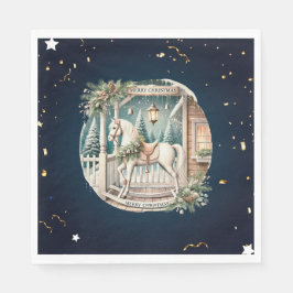 Unik årgång i julvärlden pappersservett