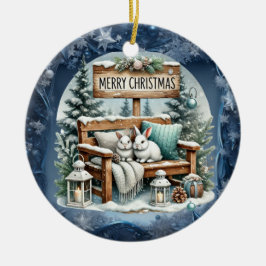 Unik årgång i julvärlden Pappra Tallrikar Julgransprydnad Keramik