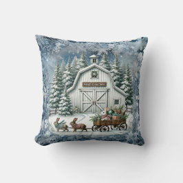 Unik årgång i julvärlden Pappra Tallrikar Kudde