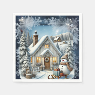 Unik årgång i julvärlden Pappra Tallrikar Pappersservett