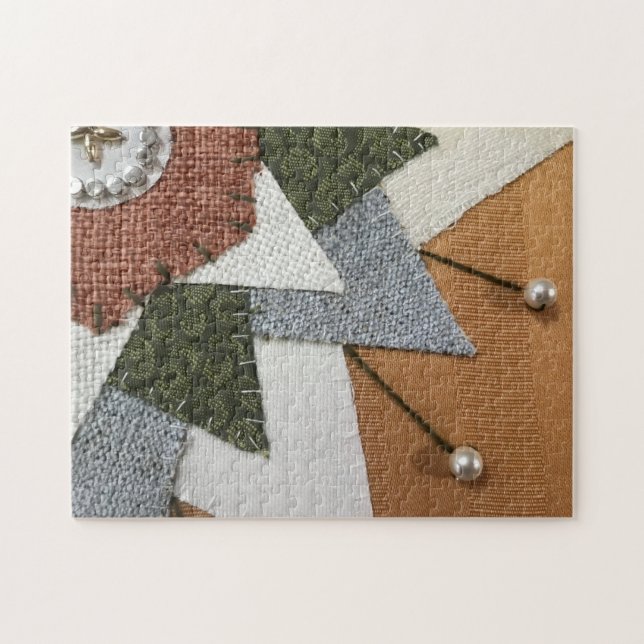 Unik Art Puzzle-Atomic Flower #2 Excerpt-Jigszawa Pussel (Horisontell)
