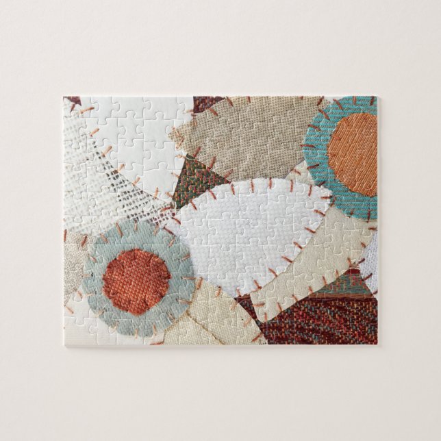 Unik Art Puzzle - Boho Flower #6 Excerpt Pussel (Horisontell)