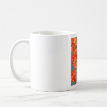 Unik artist designad kaffe mugg