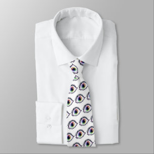 Unik av ett färgat Öga Neck Tie Slips