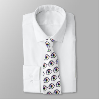 Unik av ett färgat Öga Neck Tie Slips