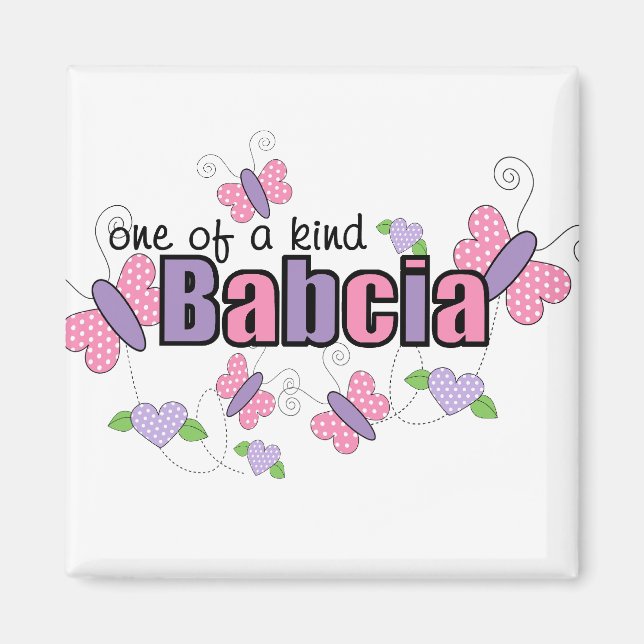 Unik Babcia Magnet (Framsidan)