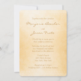 Unik Batik Blommigt-bröllopsinbjudan Brown Inbjudningar