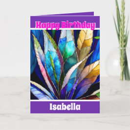 Unik Blommigt för elegant Trendig Kort