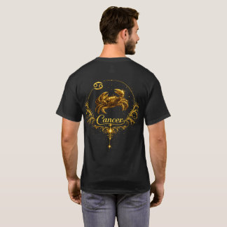 Unik Cancer Zodiak tecken, stjärntecken T-Shirt