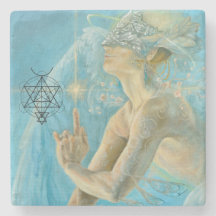 Unik Chamuel archangel Divine kärlek-grafik