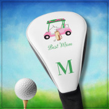 Unik charming Best Mamma Golf Cart Monogram