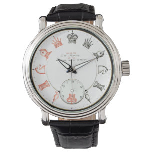 Unik Chess Delar Watch Armbandsur