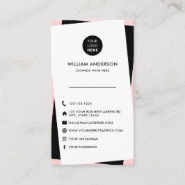 Unik Chic för anpassningsbar Logotyp - moderna med Visitkort