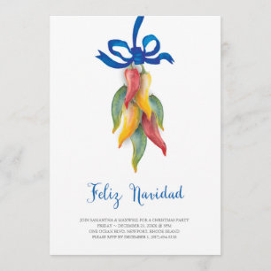 Unik Chili Pepper-julinbjudan Inbjudningar