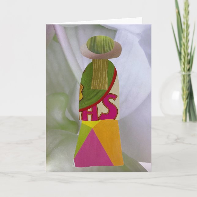 Unik Collage Earth Mamma Shana Blank Kort (Framsida)