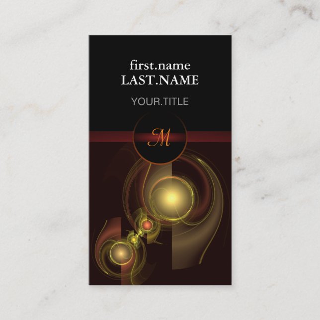 Unik Coola för modern Elegant för professionell Visitkort (Framsida)