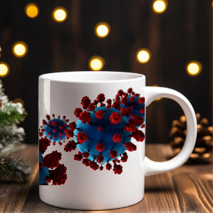 Unik "COVID-19 Variant"-kaffe Mugg