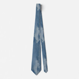 Unik Denim Stil Manar Neck Tie Slips