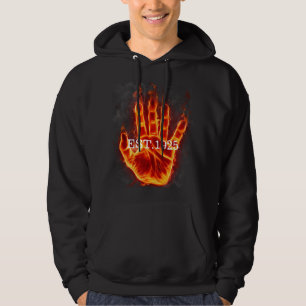 Unik design, avskjutningshändelse EST 1925 svart f Hoodie