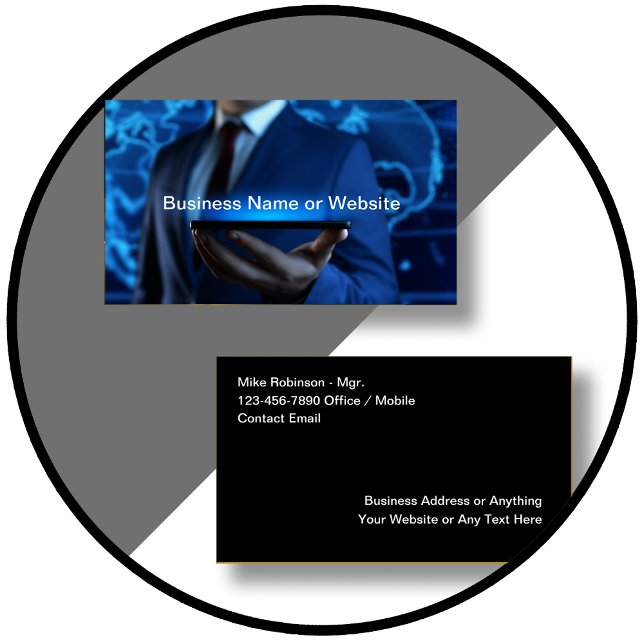 Unik design för Affärskort för coola Visitkort (Skapare uppladdad)