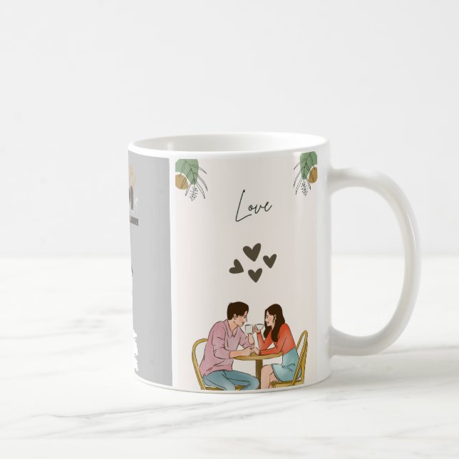 Unik design för kopp (Höger)