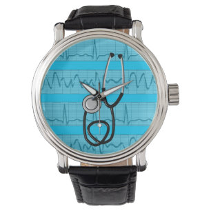 Unik design för remsor för sjuksköterskaklocka armbandsur