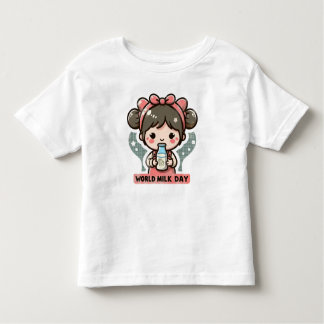 Unik design för världsdagen Mjölk T Shirt