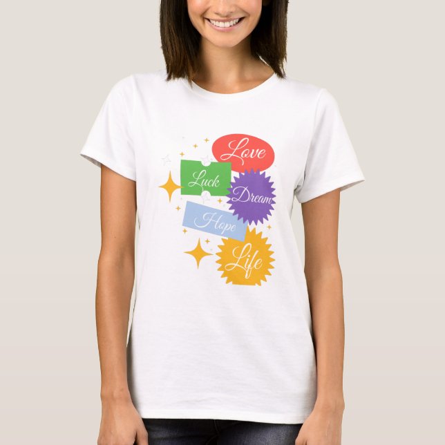 Unik design T-Shirt (Framsida)