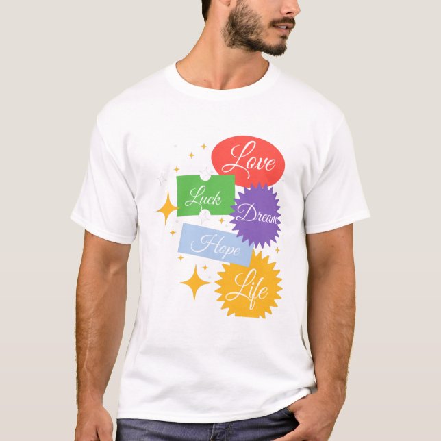 Unik design  t shirt (Framsida)