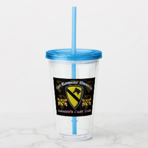 Unik Designad 1:a kavalleridivisionens gåva Take Away Mugg