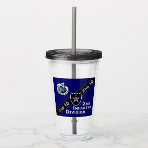 Unik Designad 2:a infanteridivisionen Gift Take Away Mugg