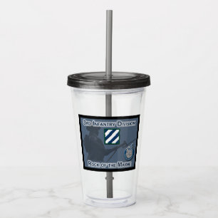 Unik Designad 3:e infanteridivisionens gåva Take Away Mugg