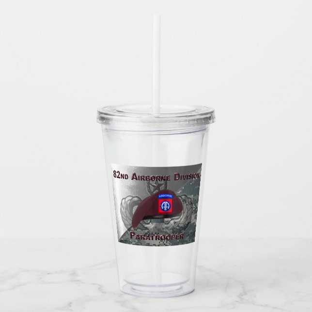 Unik Designad 82:a flygburen giftångare Take Away Mugg (Framsida)