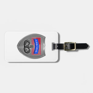Unik Designad flygburen Paratrooper Bagagebricka