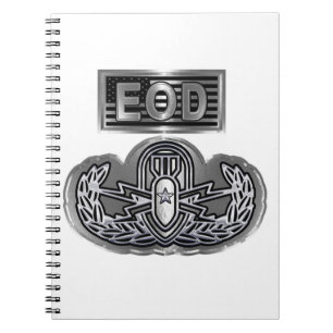 Unik Designad minnesstund EOD Anteckningsbok