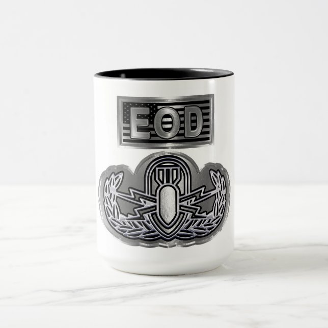 Unik Designad minnesstund EOD Mugg (Center)