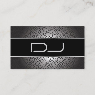 Unik DJ-visitkort Visitkort