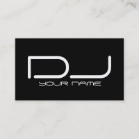 Unik DJ-visitkort