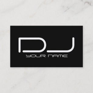 Unik DJ-visitkort Visitkort