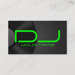 Unik DJ-visitkort Visitkort