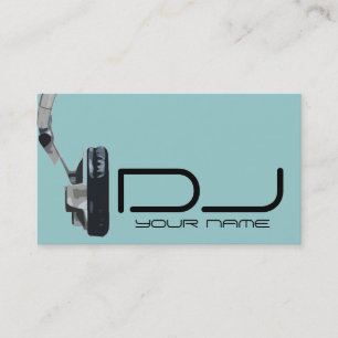 Unik DJ-visitkort Visitkort