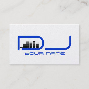Unik DJ-visitkort Visitkort