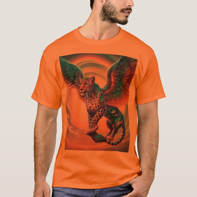 "Unik djurdesign T-Shirts for Djur älskare" (Framsida)